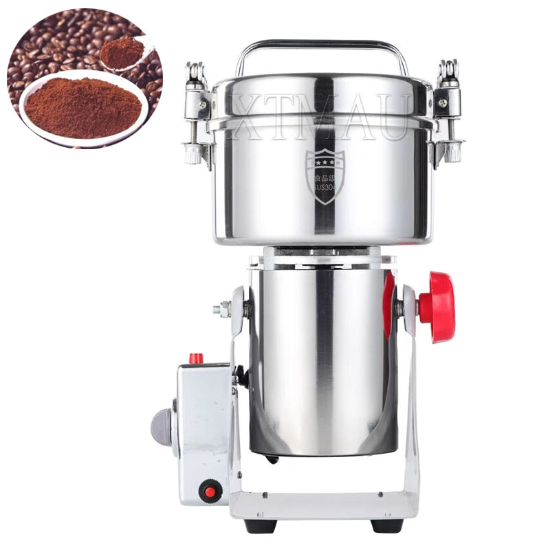 Electric Grain Mill 2500W - Máquina elétrica de moedor de grãos,