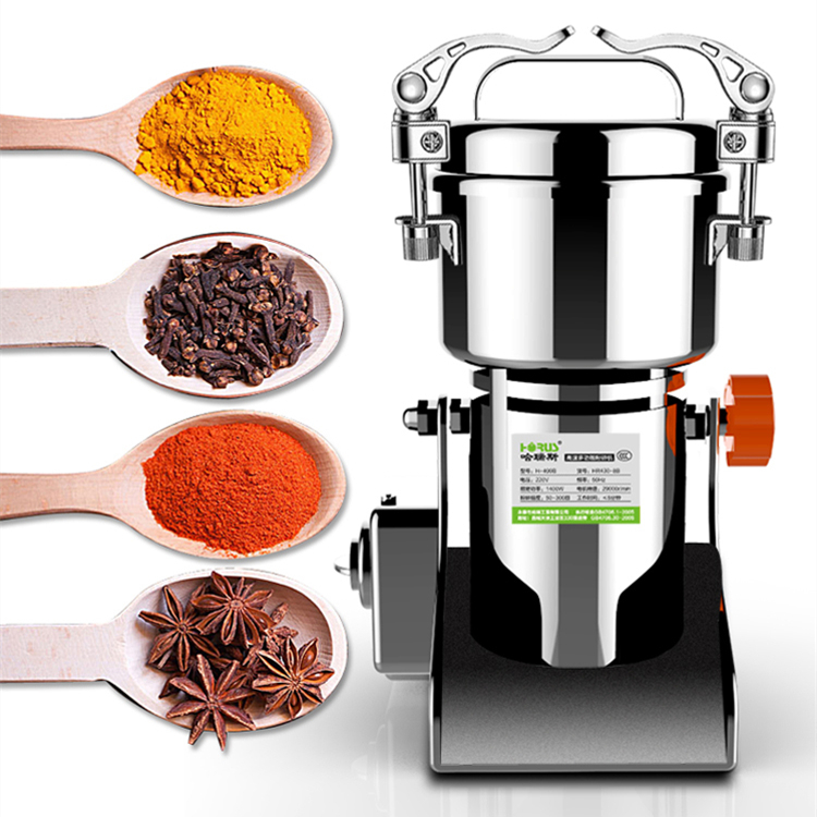 Spice Grinder Machine Commercial 1000G - Moedor elétrico de 1000g para especiarias,