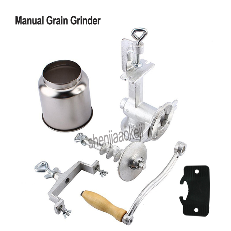 Grain Mill Grinder Hand Crank - Moedor de grãos com manivela, moinho