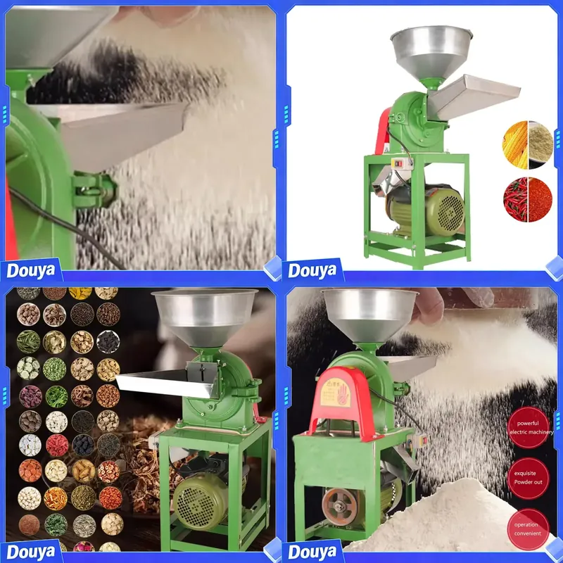Corn Grinder Machine Electric - Máquinas Elétricas de Moagem de Grãos,