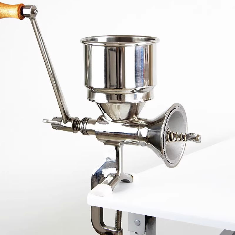 Grain Mill Grinder Hand Crank - 304 aço inoxidável manual moedor de