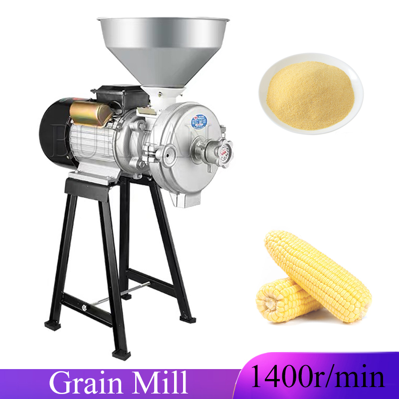 Ultra Fine Powder Grinder Machine - Moedor Comercial de Milho e Soja,