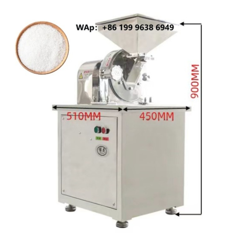 Sugar Powder Grinding Machine - Moedor de Sal Industrial, Potência 3kw,