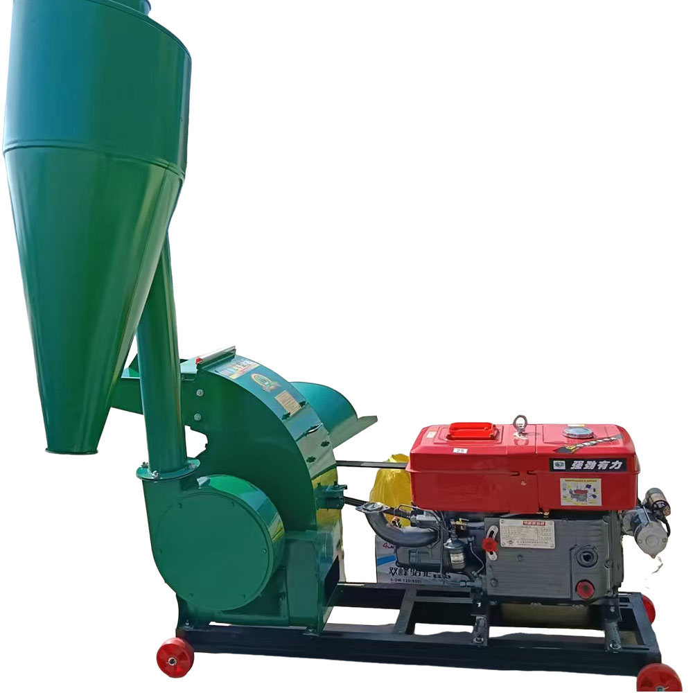 Corn Grinder Machine Electric - Moinho de Martelos Ciclônico Móvel para