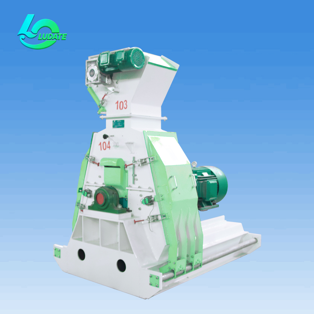 Industrial Hammer Mill Grinder - Moedor de Ração de Grande Capacidade,