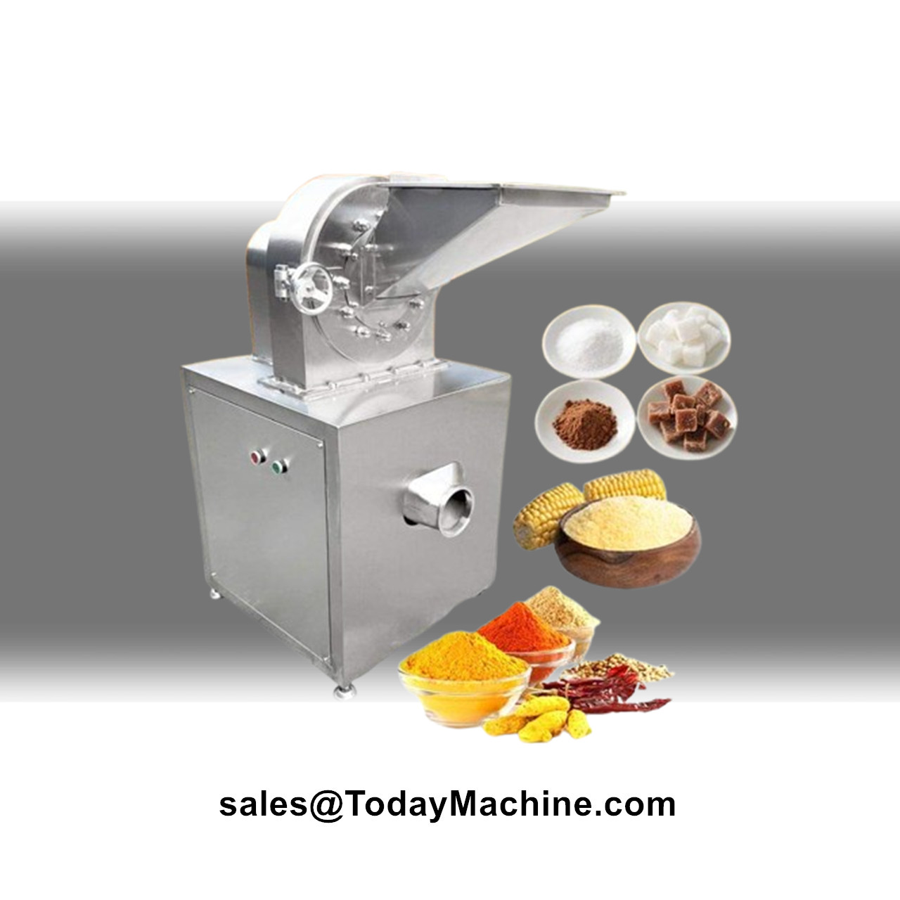 Sugar Powder Grinding Machine - Máquina de Moagem para Alimentos, Açúcar