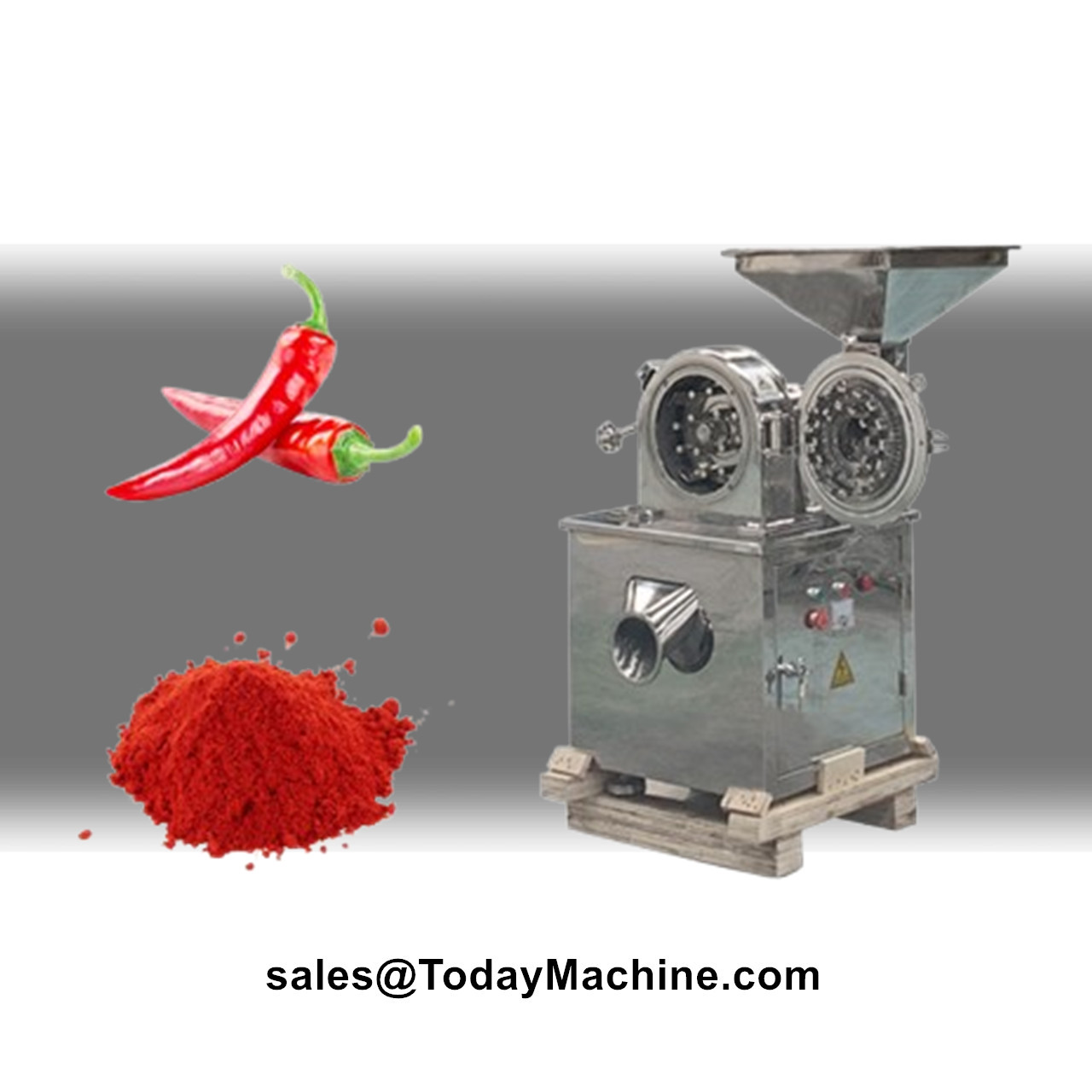 Sugar Powder Grinding Machine - Máquina de Moagem/Pulverização de Açúcar, Sal,