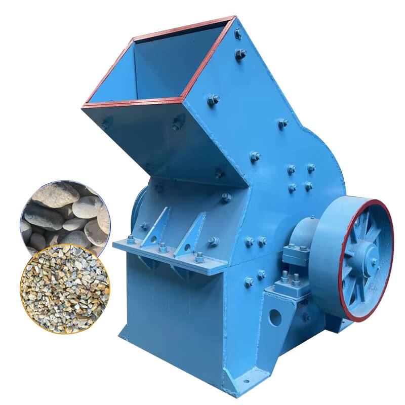 Industrial Hammer Mill Grinder - Moinho de Martelos Móvel Pequeno para