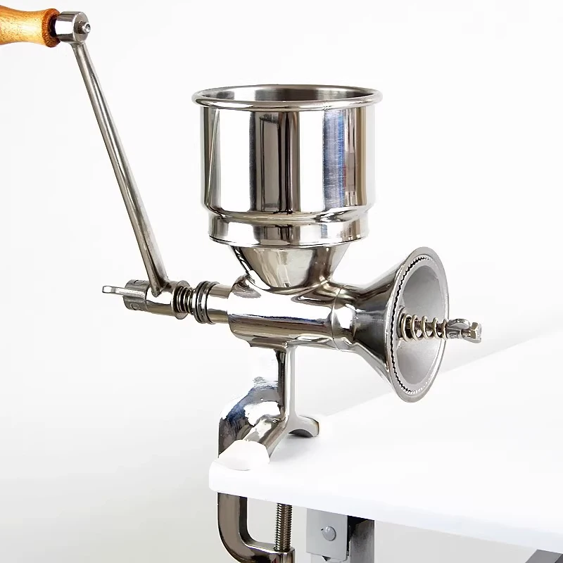 Moedor de grãos manual profiss - Grain Mill Grinder Hand Crank avaliação e preço