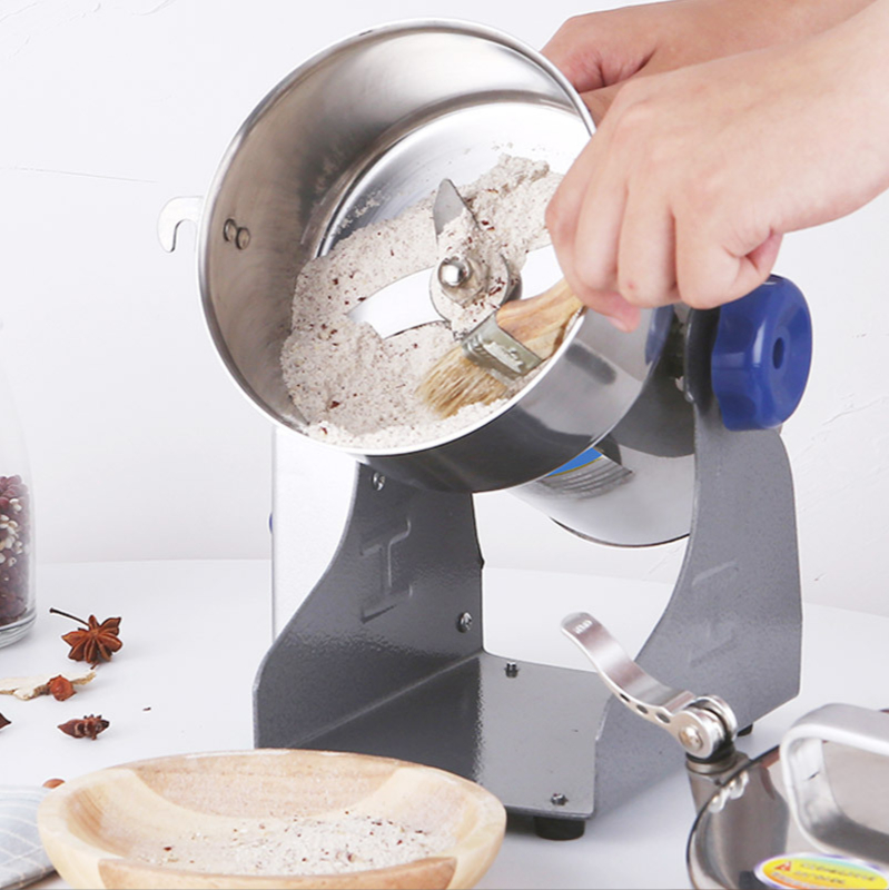220v 800g balanço grão moedor  - Dry Grain Grinder Stainless Steel avaliação e preço