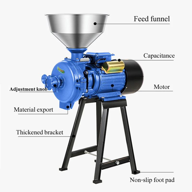 Moedor de Grãos, Especiarias,  - Electric Grain Mill 2500W avaliação e preço
