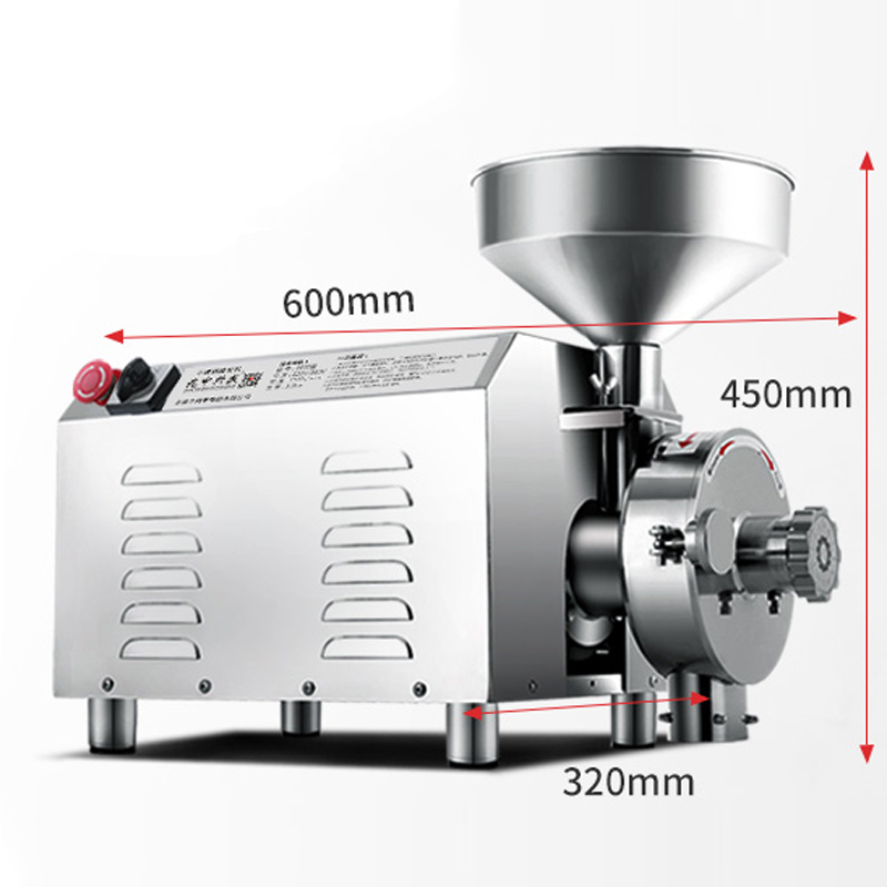Moedor elétrico de grãos, 3000 - Herb Grinder Machine Commercial avaliação e preço