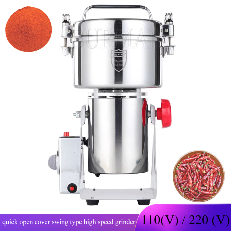 Moedor de Grãos, Especiarias,  - Electric Grain Mill 2500W avaliação e preço