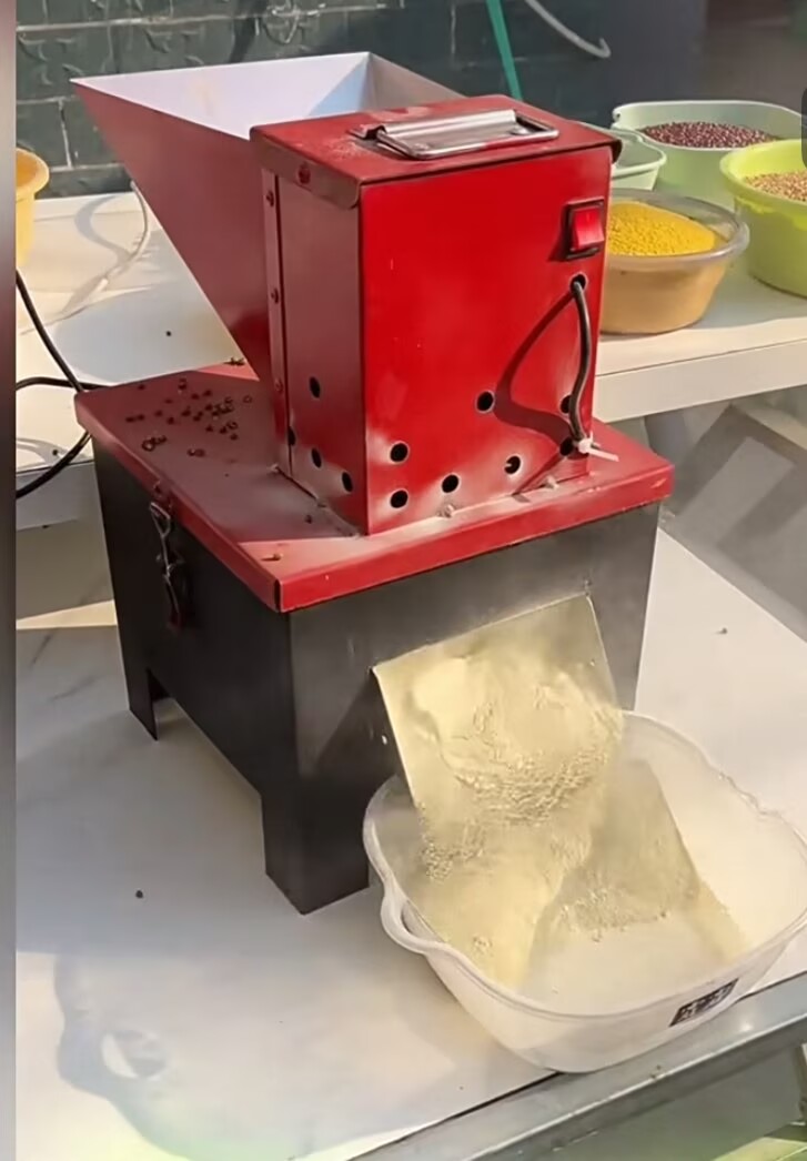 Máquina Moedora de Grãos Elétr - Dry Grain Grinder Stainless Steel avaliação e preço