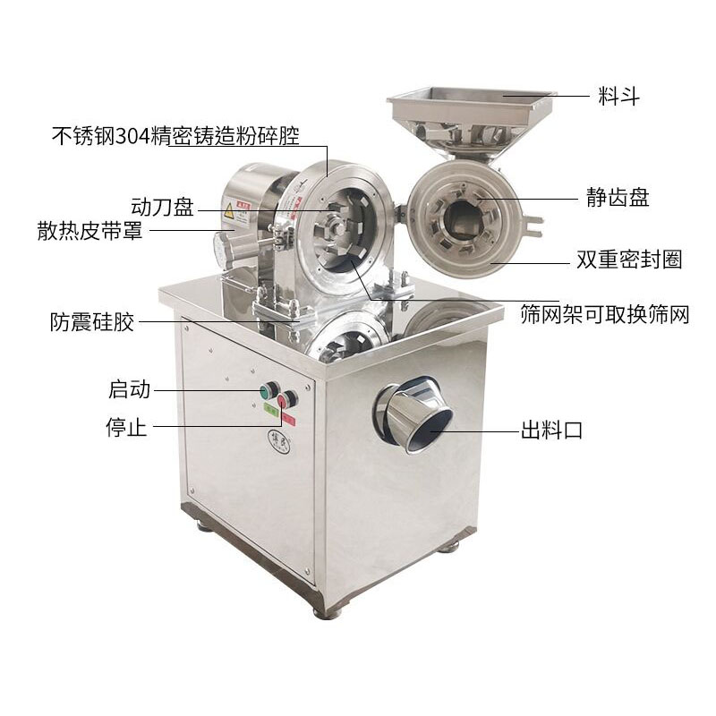 Máquina de Moagem de Cacau, Má - Sugar Powder Grinding Machine avaliação e preço