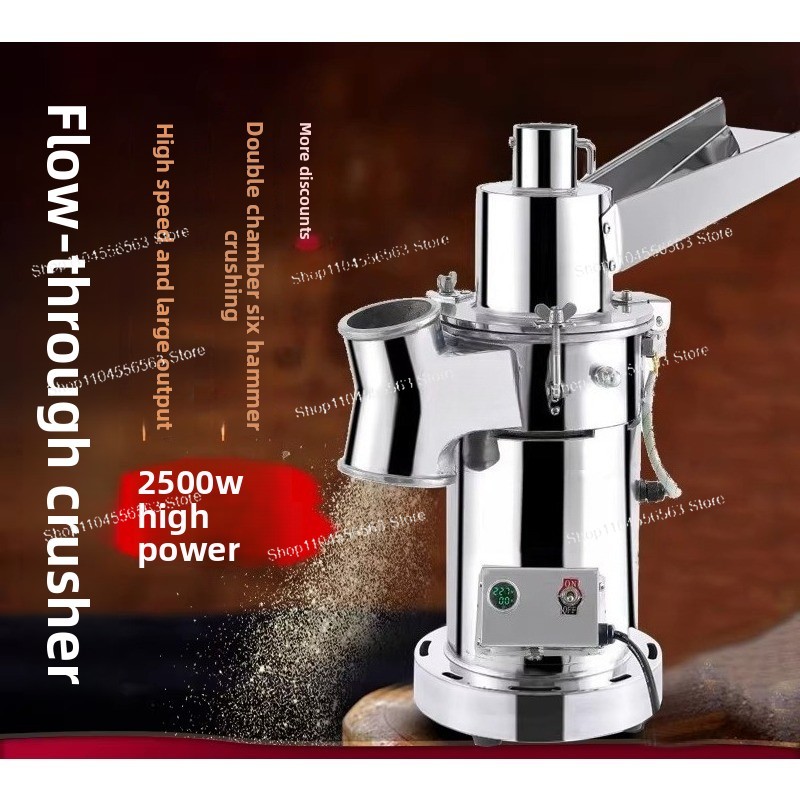 Moedores Contínuos de Ervas Ch - Herb Grinder Machine Commercial avaliação e preço