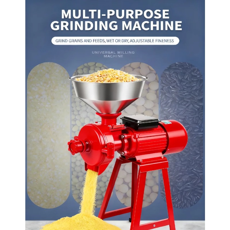 Moedor de milho doméstico 220  - Dry Grain Grinder Stainless Steel avaliação e preço