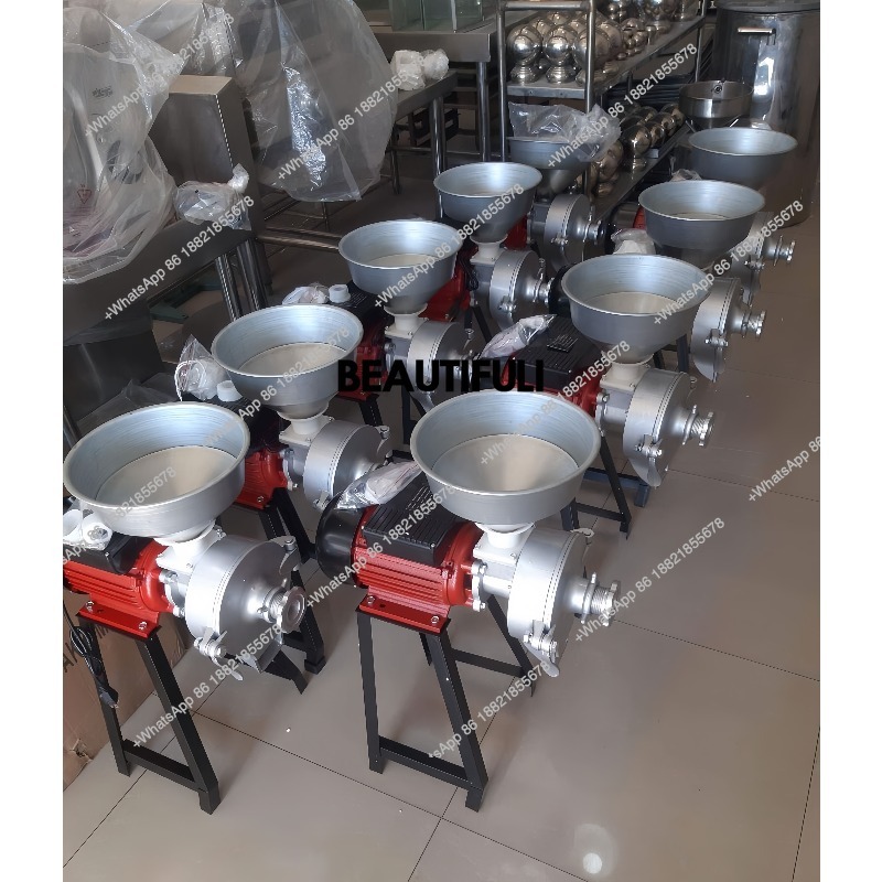 Moedor de milho doméstico 220  - Dry Grain Grinder Stainless Steel avaliação e preço