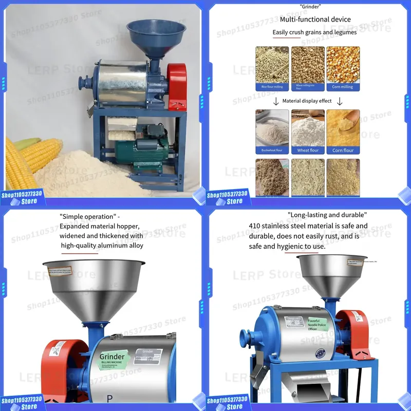 Máquina Industrial de Moagem d - Corn Grinder Machine Electric avaliação e preço