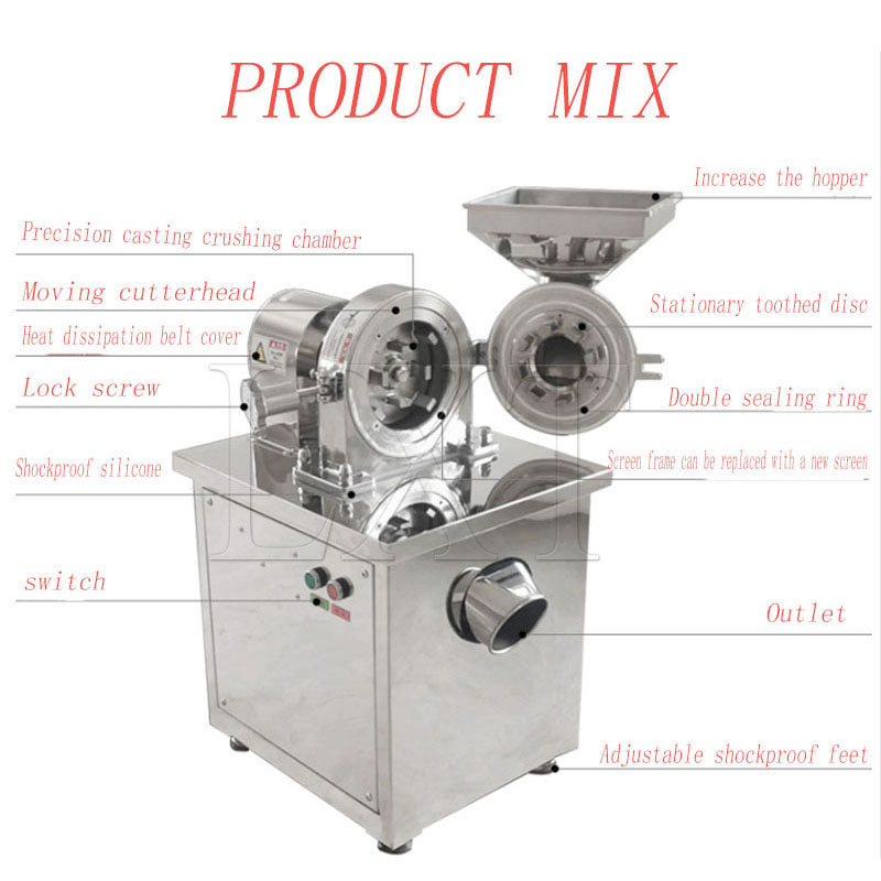 Fresadora de aço inoxidável mu - Sugar Powder Grinding Machine avaliação e preço