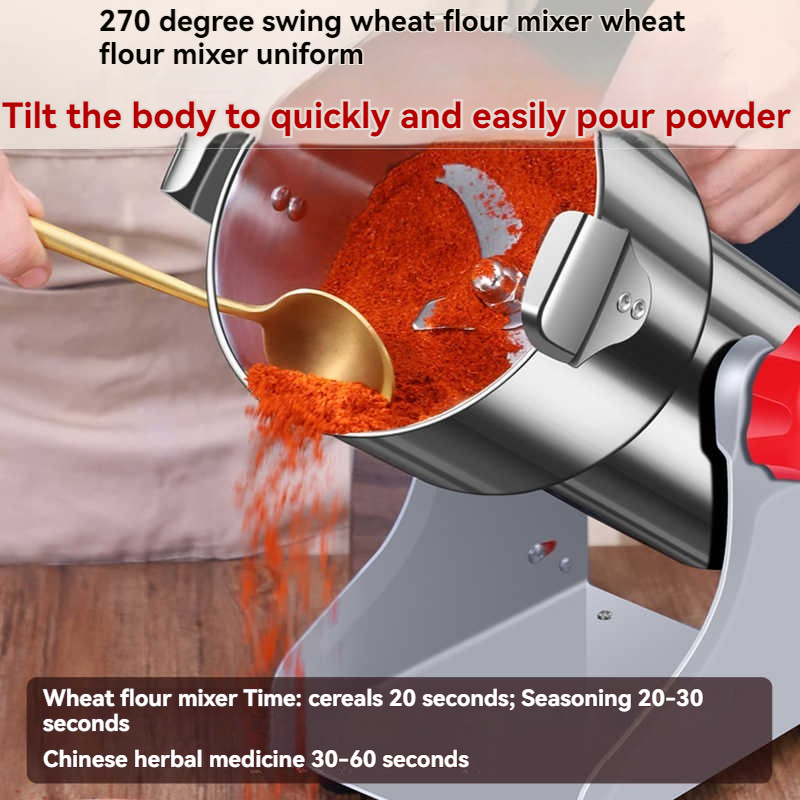 Moedor seco apenas 4500G - Máq - Dry Grain Grinder Stainless Steel avaliação e preço