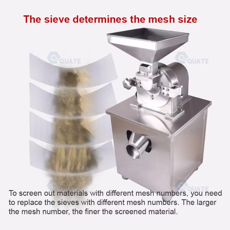 Moinho Elétrico Comercial para - Dry Grain Grinder Stainless Steel avaliação e preço