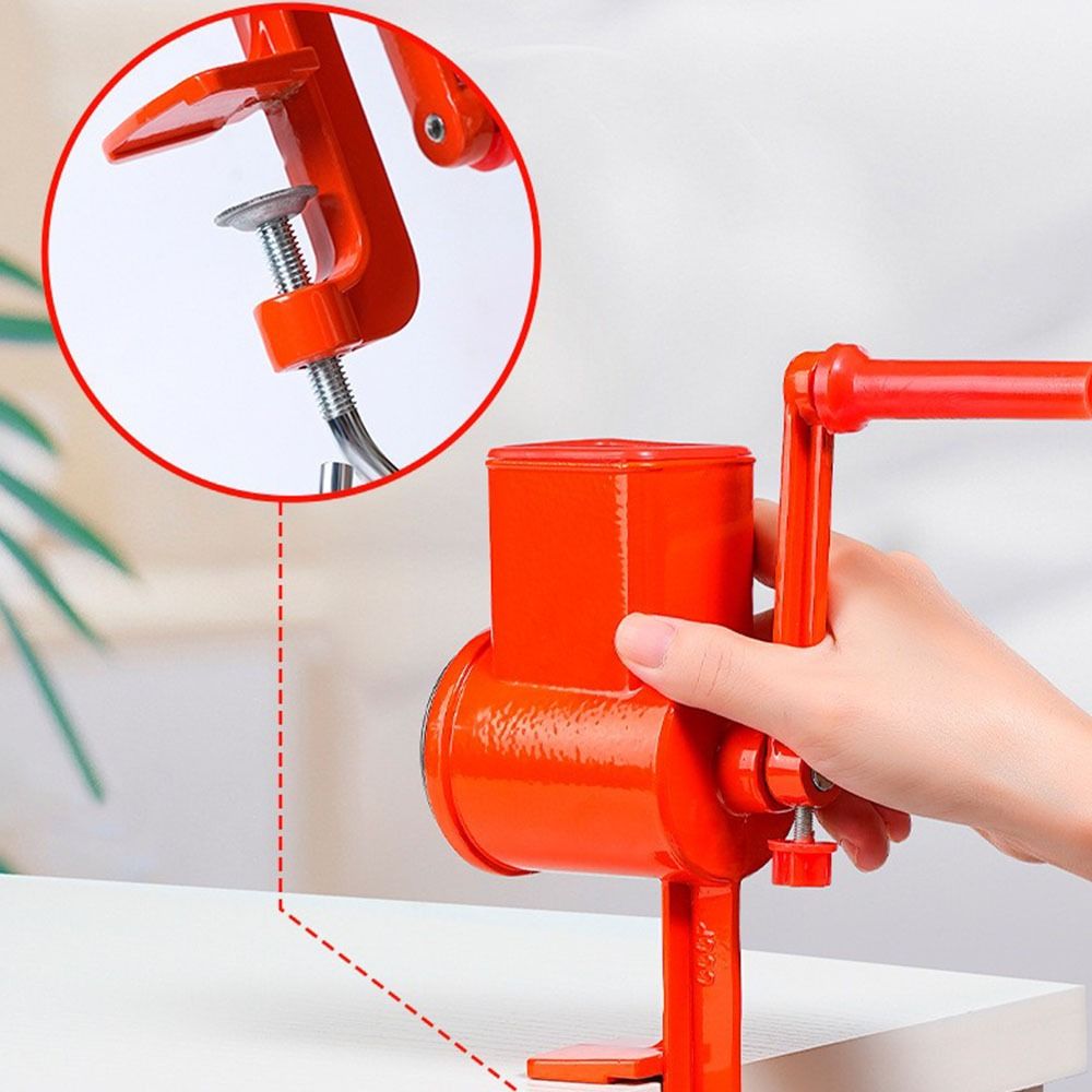 Moinho de Grãos Manual com Man - Grain Mill Grinder Hand Crank avaliação e preço