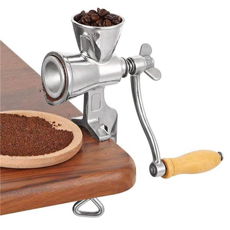 Moedor de Grãos Manual ABJI, M - Grain Mill Grinder Hand Crank avaliação e preço