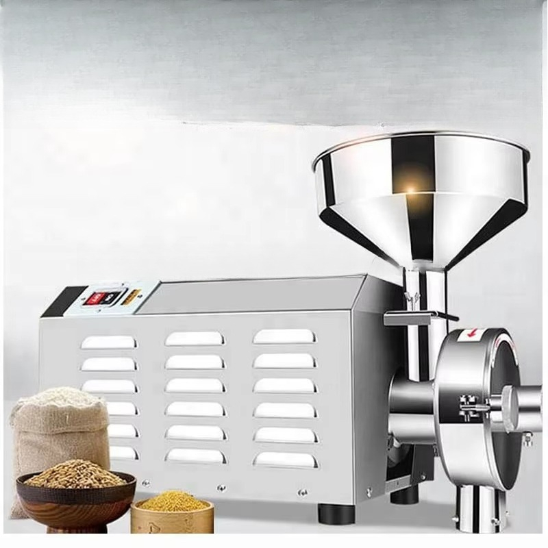 Máquina Moedora de Grãos e Far - Dry Grain Grinder Stainless Steel avaliação e preço