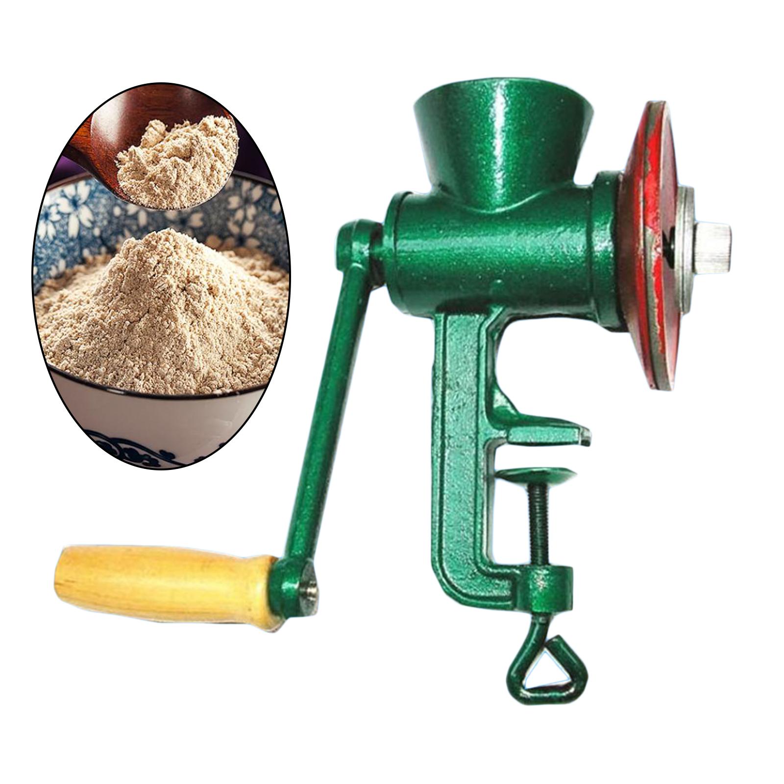 Moedor de Especiarias Manual c - Grain Mill Grinder Hand Crank avaliação e preço
