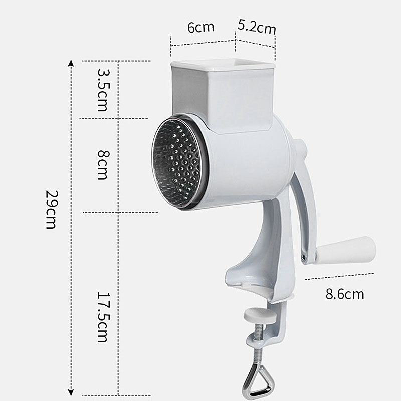 Moedor De Grãos De Liga De Alu - Grain Mill Grinder Hand Crank avaliação e preço