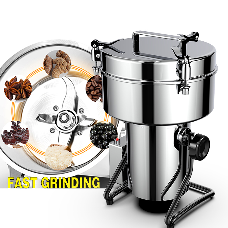 Moedor elétrico de especiarias - Dry Grain Grinder Stainless Steel avaliação e preço