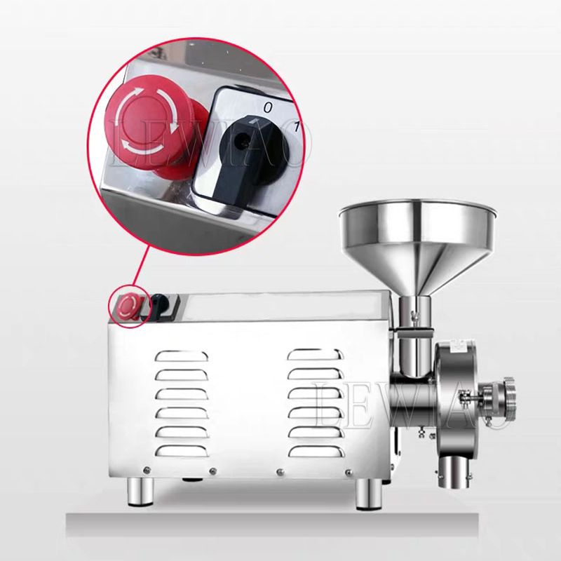 Moedor de grãos elétrico 50kg  - Dry Grain Grinder Stainless Steel avaliação e preço