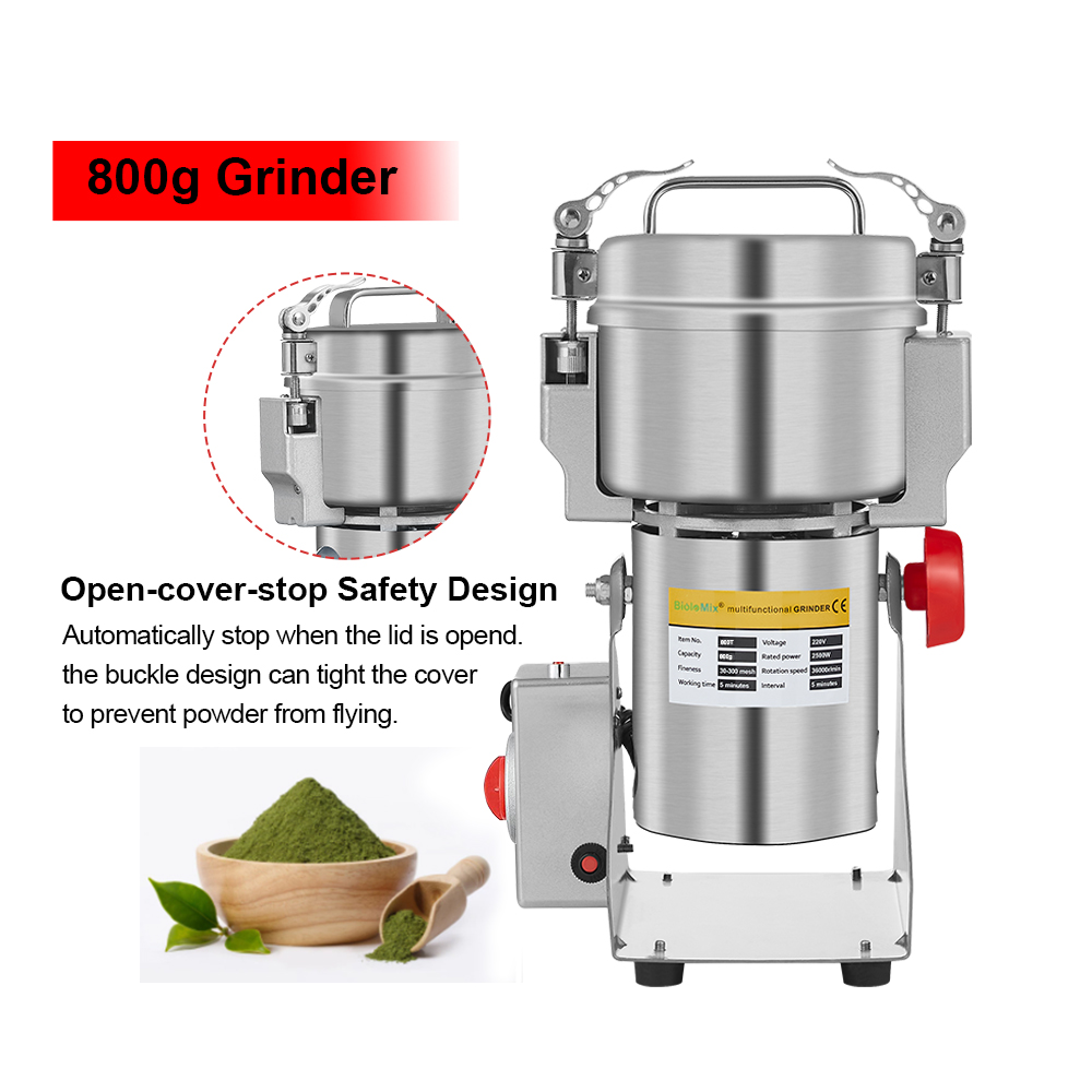700g tipo balanço grãos elétri - Dry Grain Grinder Stainless Steel avaliação e preço
