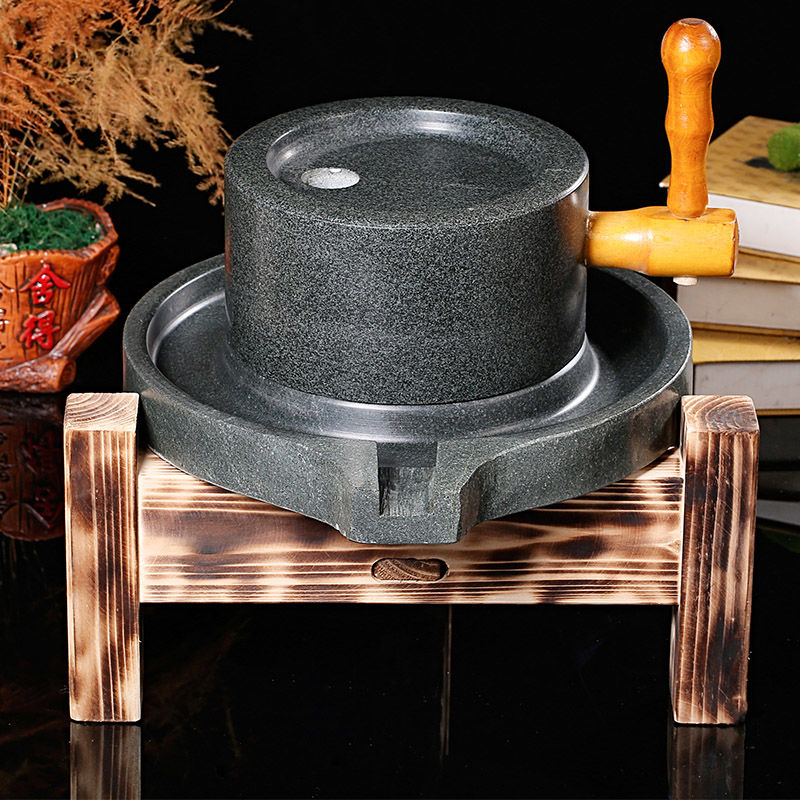 Mão cinzelado moinho de pedra, - Flour Mill Grinder Stone Burr avaliação e preço