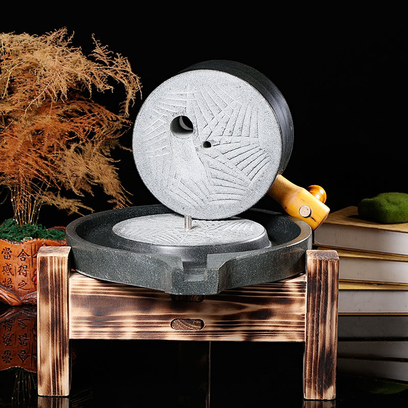 Mão cinzelado moinho de pedra, - Flour Mill Grinder Stone Burr avaliação e preço