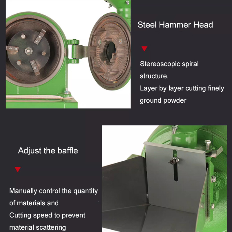 Moinho de Martelos Industrial, - Industrial Hammer Mill Grinder avaliação e preço