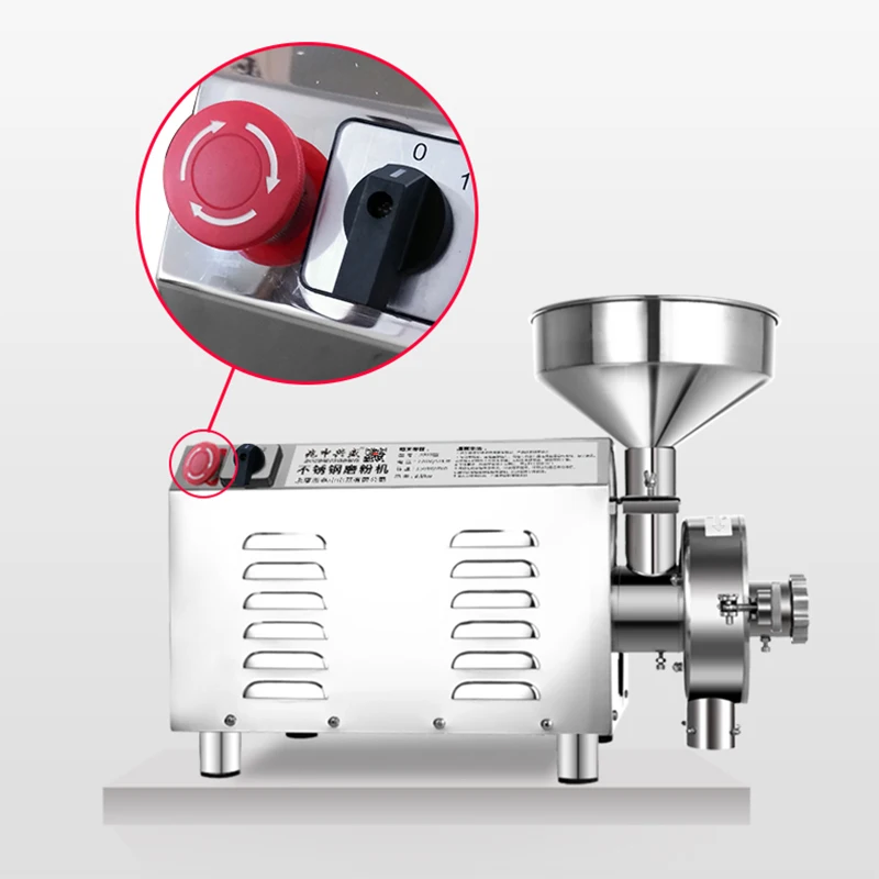 Moedor elétrico comercial de g - Herb Grinder Machine Commercial avaliação e preço