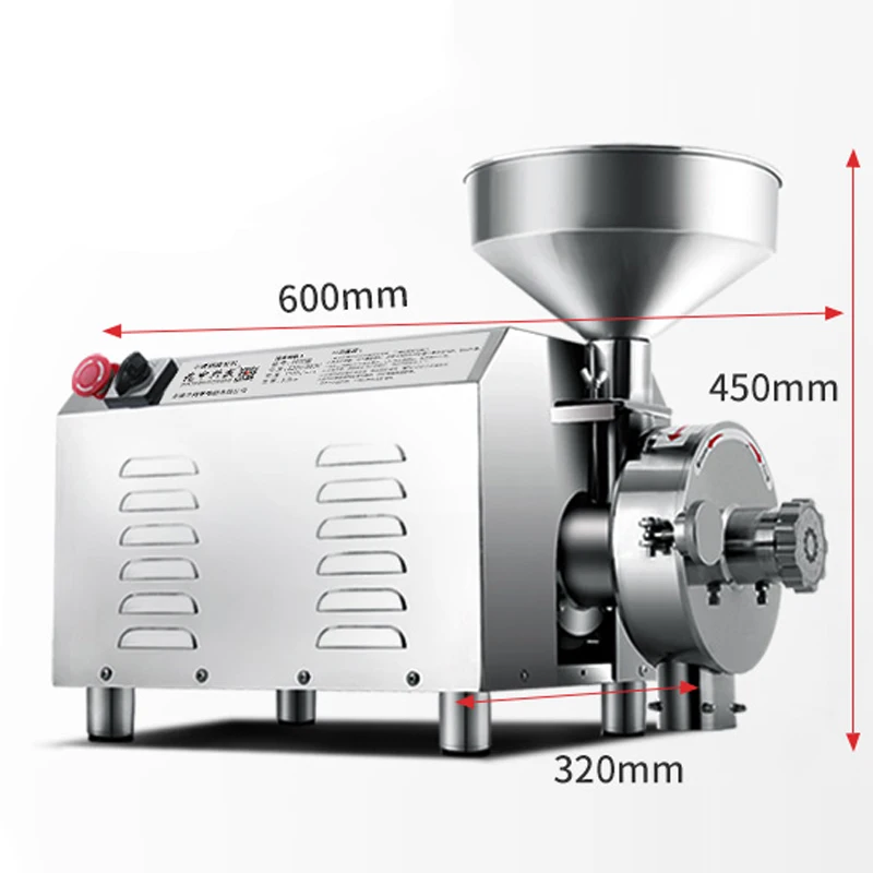Moedor elétrico comercial de g - Herb Grinder Machine Commercial avaliação e preço