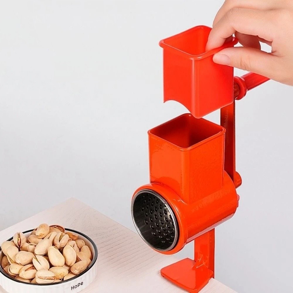 Moedor Manual de Grãos com Lâm - Grain Mill Grinder Hand Crank avaliação e preço
