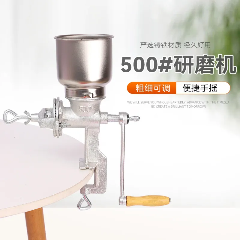 Moedor Manual de Ferro Fundido - Grain Mill Grinder Hand Crank avaliação e preço