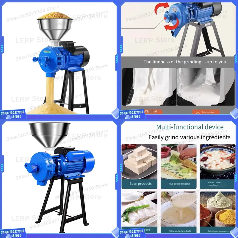Mini Moedor Elétrico de Milho  - Corn Grinder Machine Electric avaliação e preço