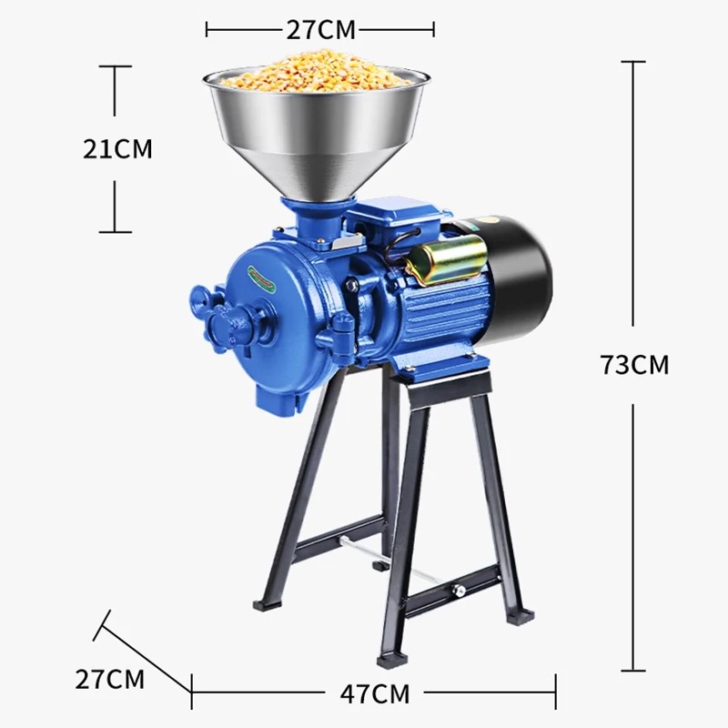 Moedor de milho doméstico 220v - Electric Grain Mill 2500W avaliação e preço