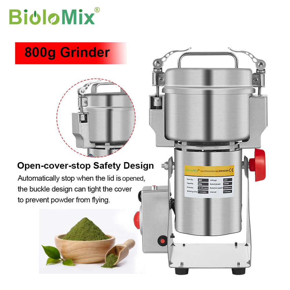 Moinho moedor de alimentos sec - Electric Grain Mill 2500W avaliação e preço