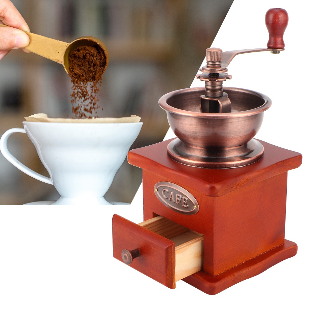 Moedor de café manual de estil - Grain Mill Grinder Hand Crank avaliação e preço